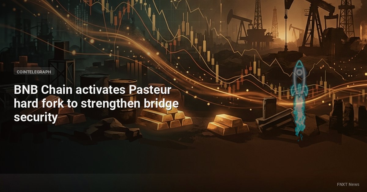 BNB Chain activates Pasteur hard fork to strengthen bridge security