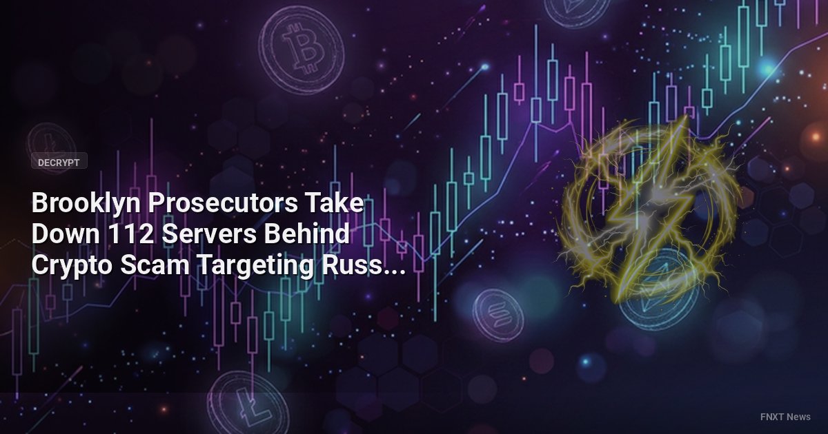 Brooklyn Prosecutors Take Down 112 Servers Behind Crypto Scam Targeting Russian Speakers