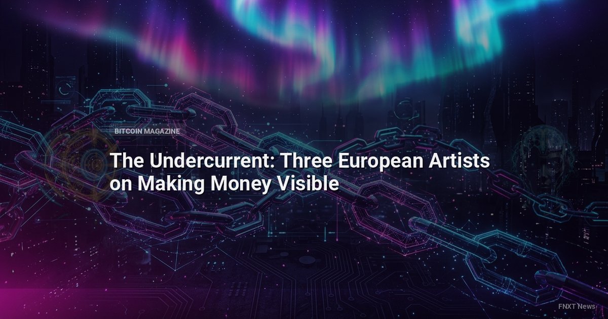 The Undercurrent: Three European Artists on Making Money Visible