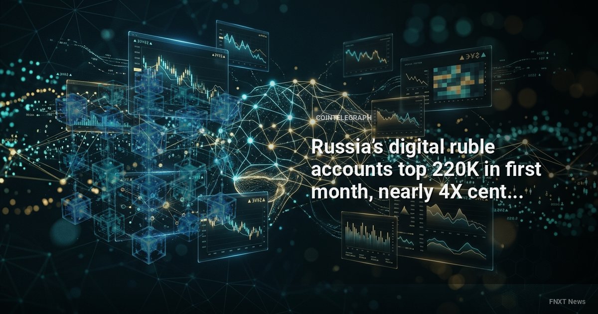 Russia’s digital ruble accounts top 220K in first month, nearly 4X central bank forecast