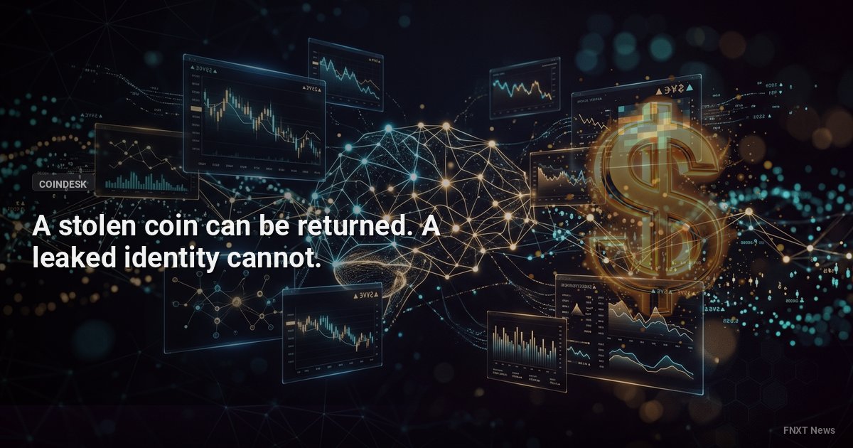 A stolen coin can be returned. A leaked identity cannot.