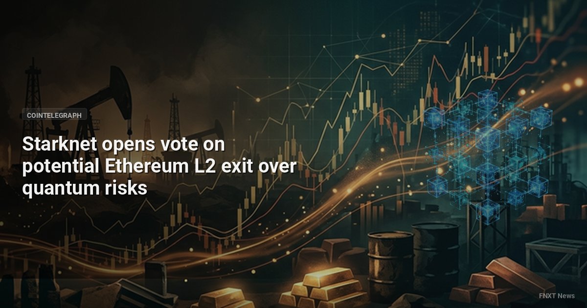 Starknet opens vote on potential Ethereum L2 exit over quantum risks