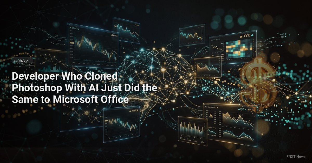 Developer Who Cloned Photoshop With AI Just Did the Same to Microsoft Office