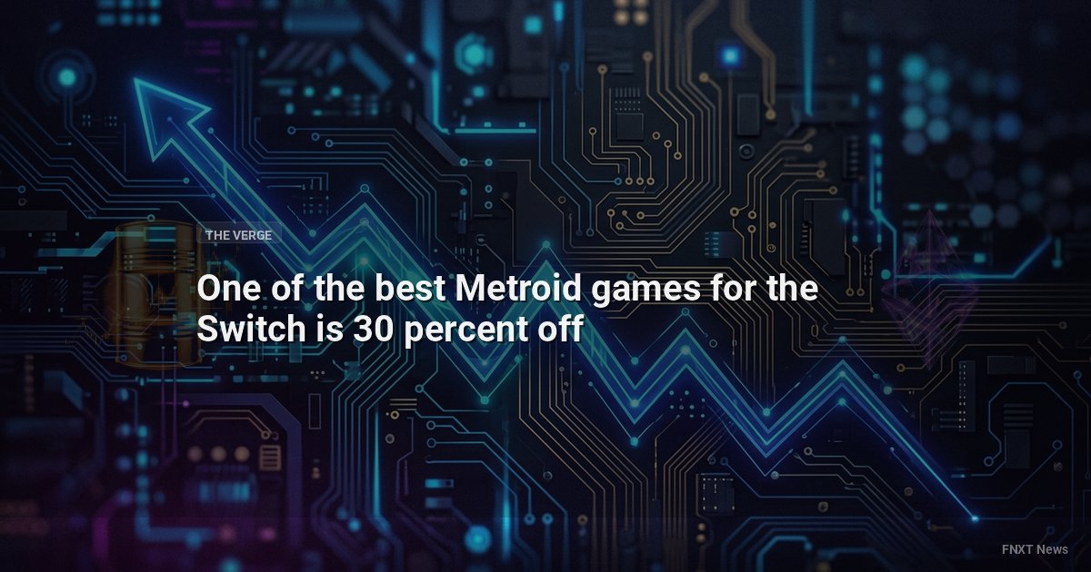 One of the best Metroid games for the Switch is 30 percent off