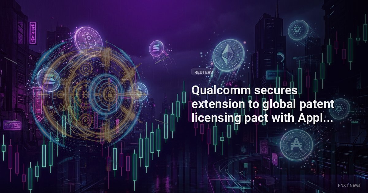 Qualcomm secures extension to global patent licensing pact with Apple - Reuters