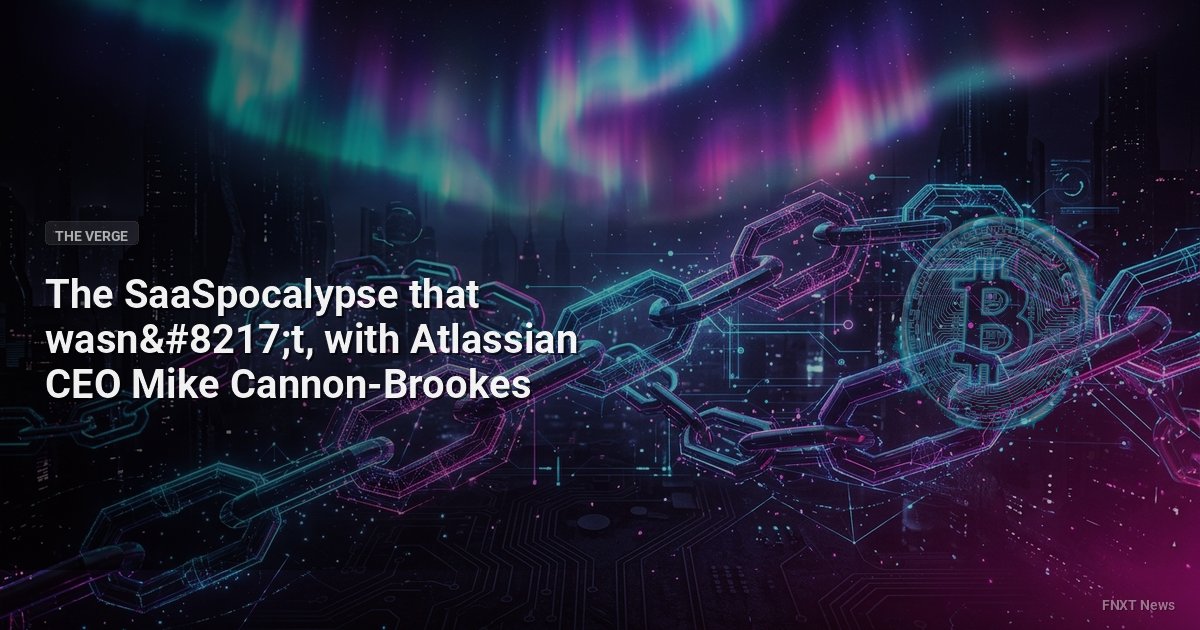 The SaaSpocalypse that wasn’t, with Atlassian CEO Mike Cannon-Brookes