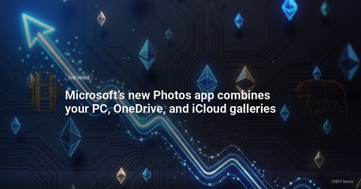 Microsoft’s new Photos app combines your PC, OneDrive, and iCloud galleries