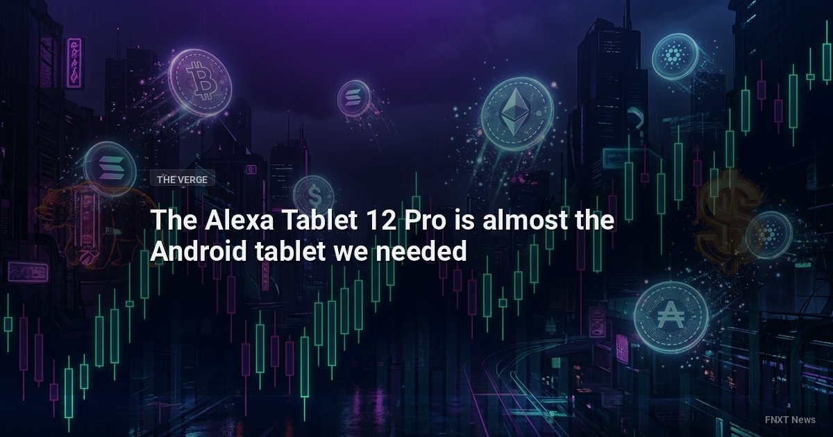 The Alexa Tablet 12 Pro is almost the Android tablet we needed