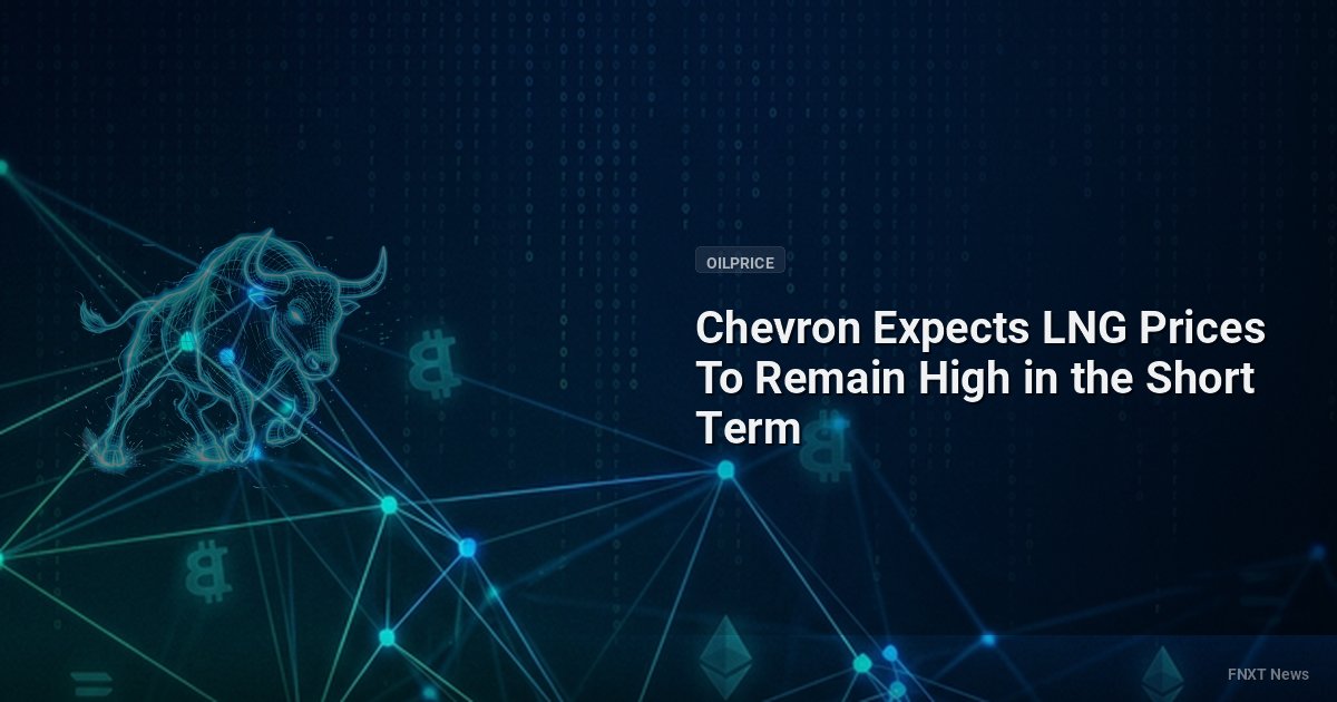 Chevron Expects LNG Prices To Remain High in the Short Term