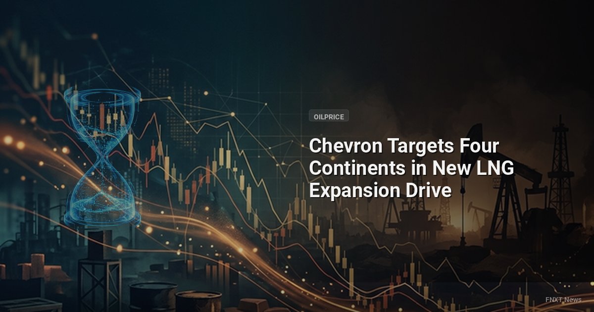 Chevron Targets Four Continents in New LNG Expansion Drive