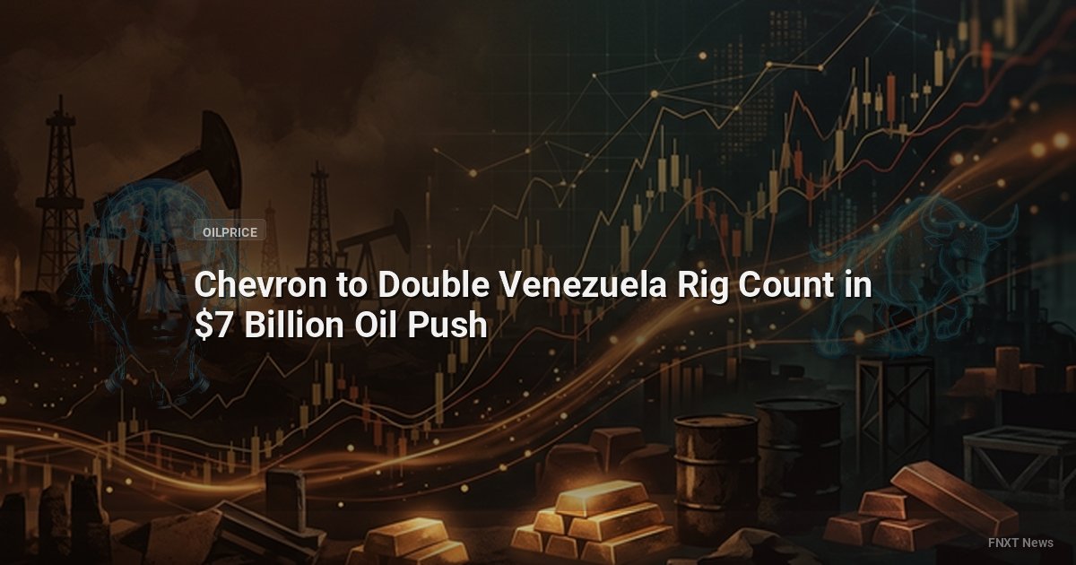 Chevron to Double Venezuela Rig Count in $7 Billion Oil Push
