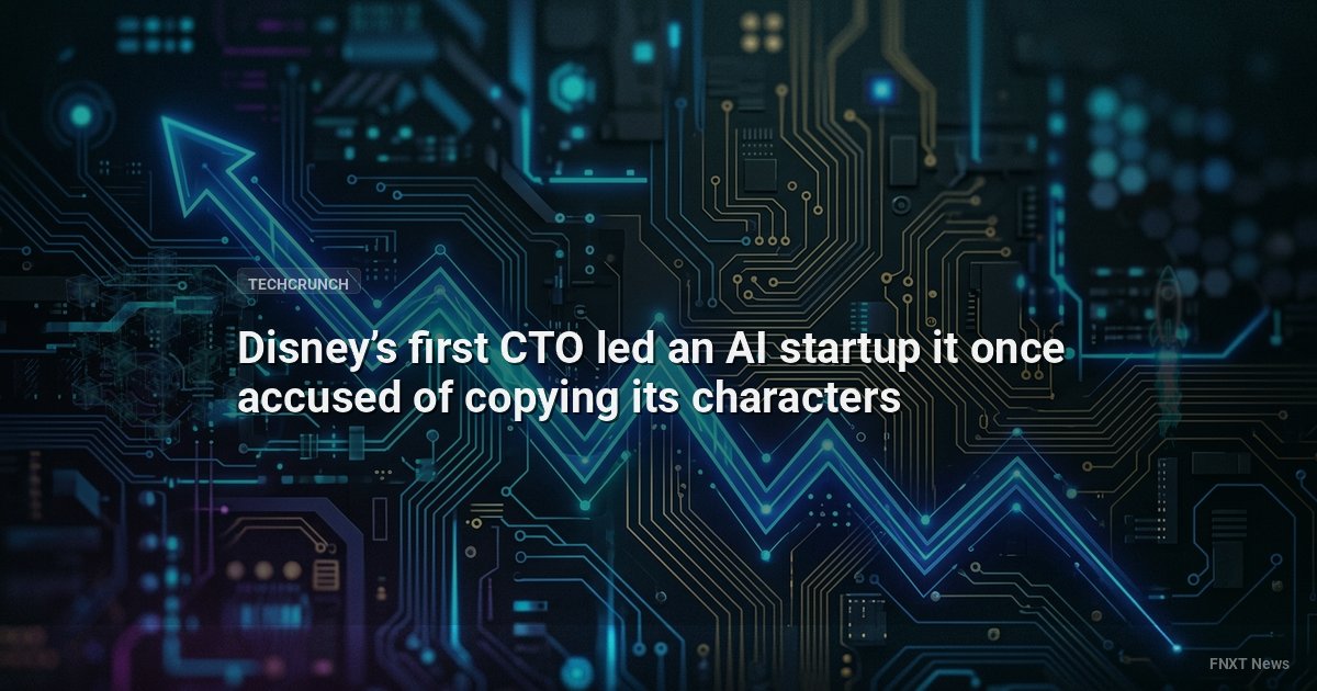Disney’s first CTO led an AI startup it once accused of copying its characters