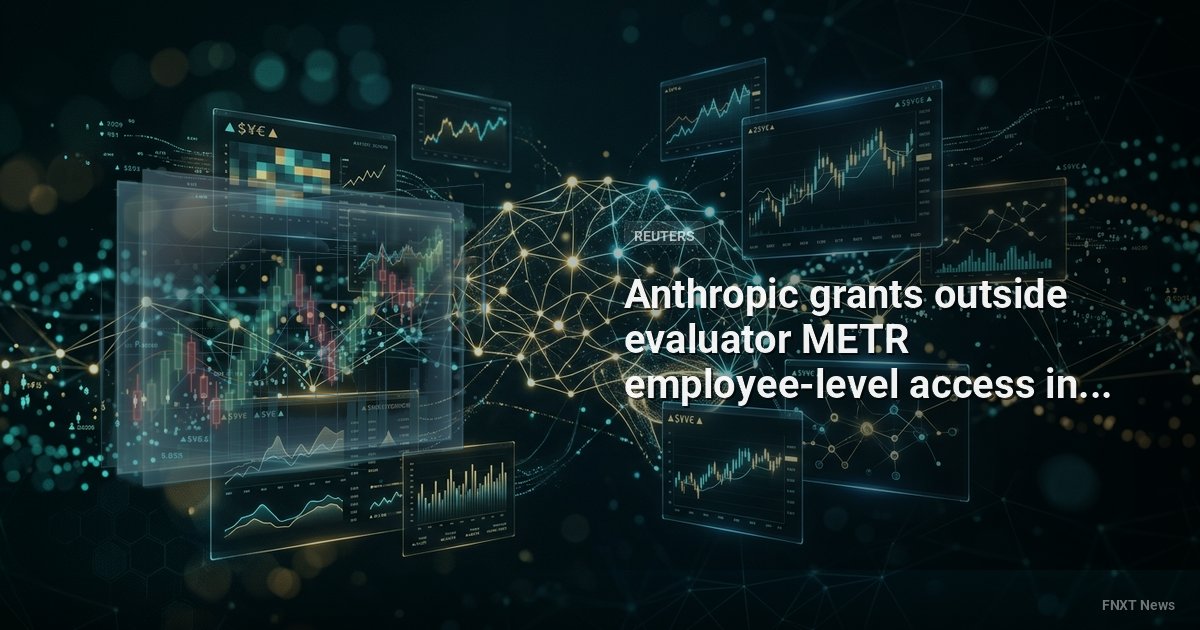 Anthropic grants outside evaluator METR employee-level access in AI safety push - Reuters
