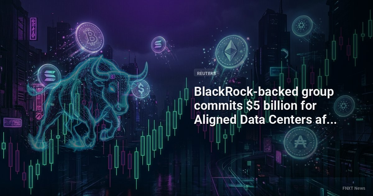 BlackRock-backed group commits $5 billion for Aligned Data Centers after completing acquisition - Reuters