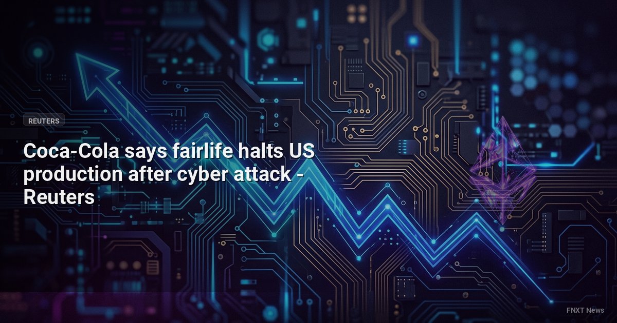 Coca-Cola says fairlife halts US production after cyber attack - Reuters