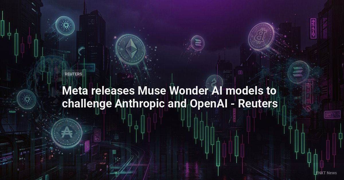Meta releases Muse Wonder AI models to challenge Anthropic and OpenAI - Reuters