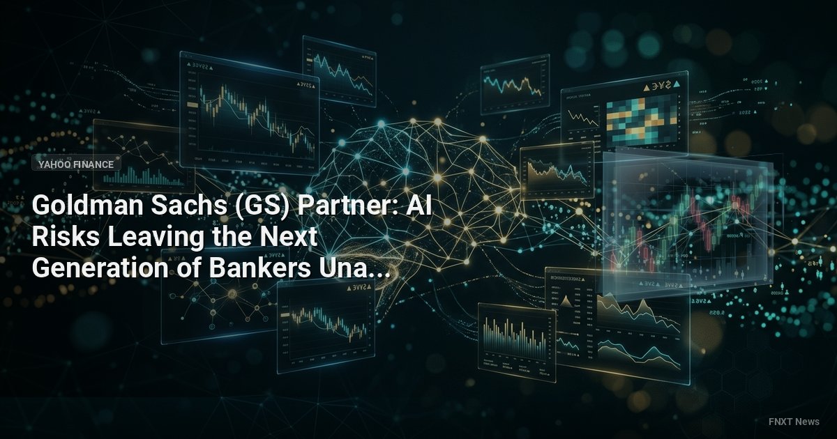 Goldman Sachs (GS) Partner: AI Risks Leaving the Next Generation of Bankers Unable to Think for Themselves
