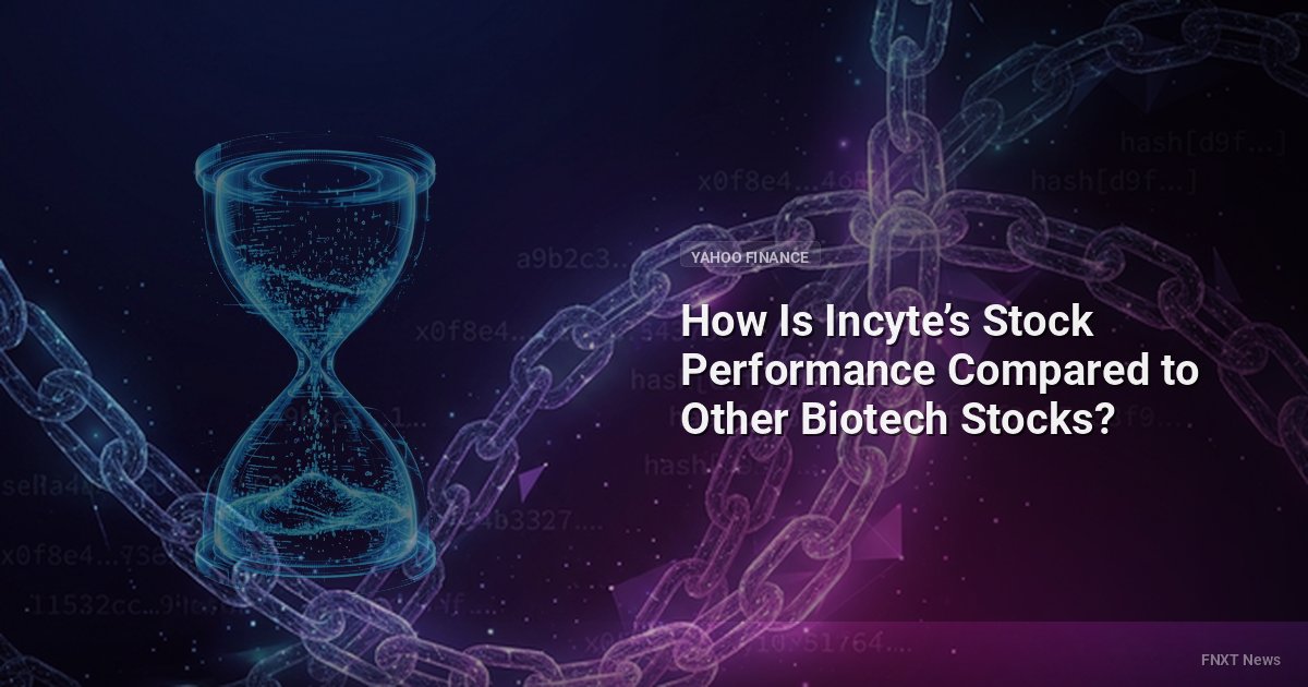How Is Incyte’s Stock Performance Compared to Other Biotech Stocks?