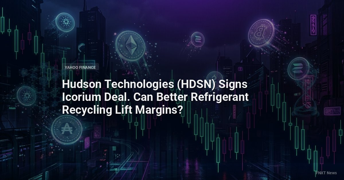 Hudson Technologies (HDSN) Signs Icorium Deal. Can Better Refrigerant Recycling Lift Margins?