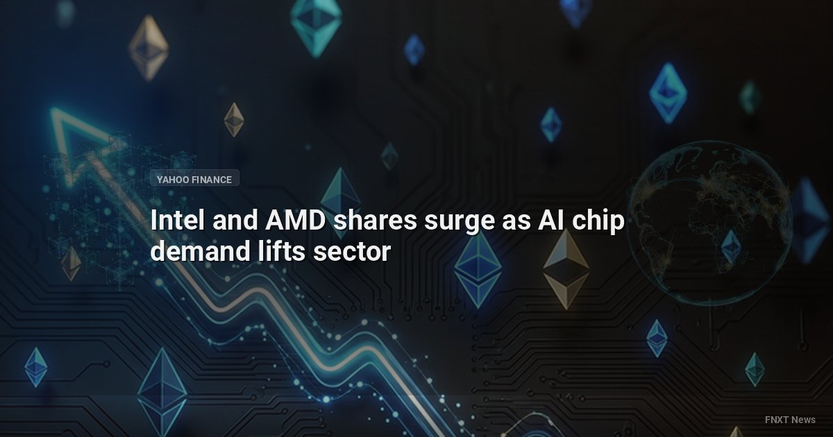 Intel and AMD shares surge as AI chip demand lifts sector
