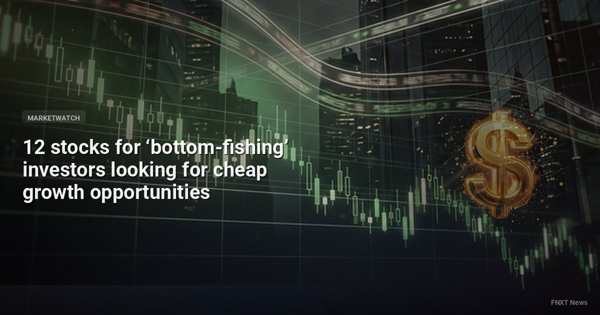 12 stocks for ‘bottom-fishing’ investors looking for cheap growth opportunities