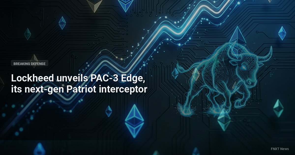 Lockheed unveils PAC-3 Edge, its next-gen Patriot interceptor