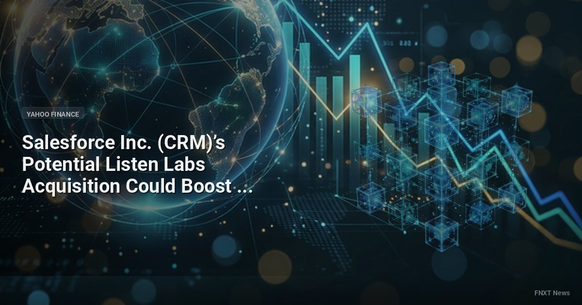 Salesforce Inc. (CRM)’s Potential Listen Labs Acquisition Could Boost Its Agentic AI Strategy