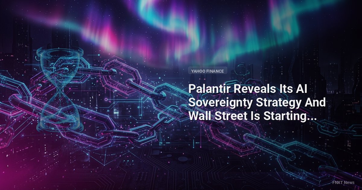 Palantir Reveals Its AI Sovereignty Strategy And Wall Street Is Starting to Believe It