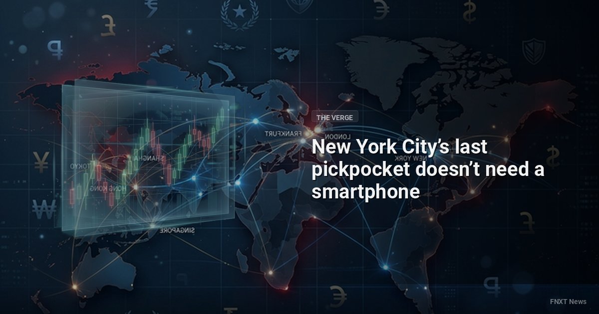 New York City’s last pickpocket doesn’t need a smartphone