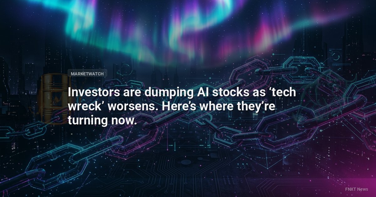 Investors are dumping AI stocks as ‘tech wreck’ worsens. Here’s where they’re turning now.