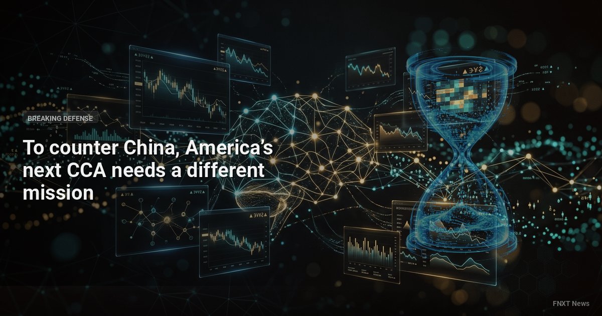To counter China, America’s next CCA needs a different mission