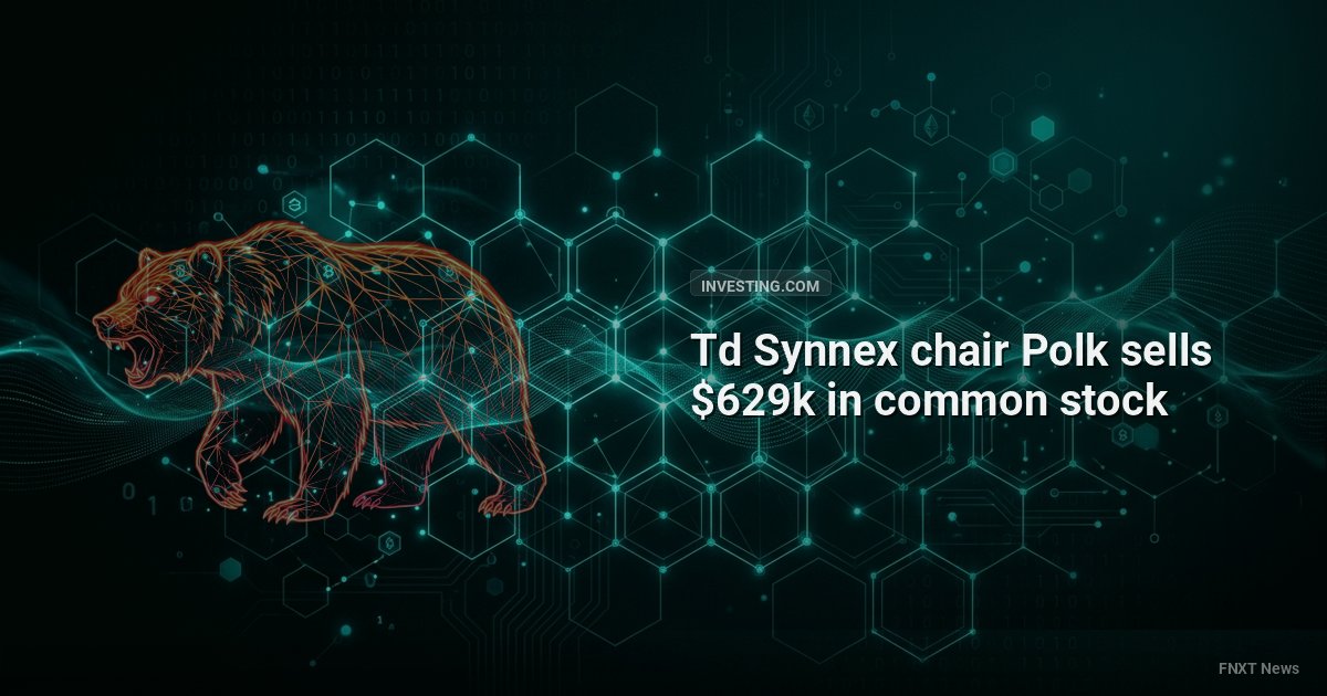 Td Synnex chair Polk sells $629k in common stock