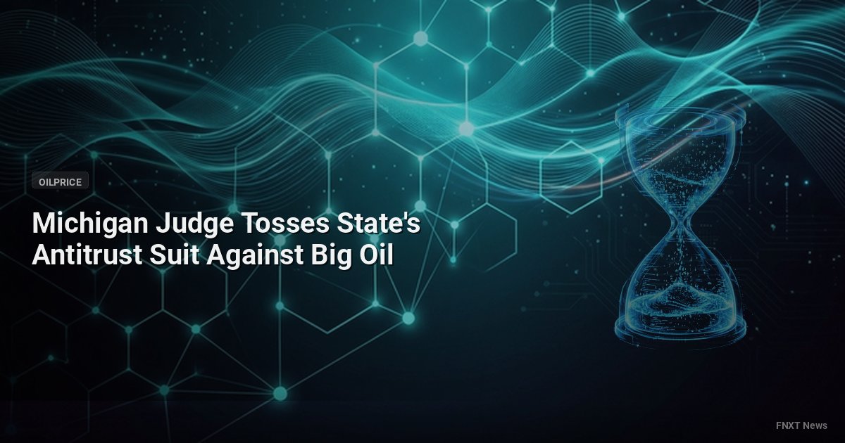 Michigan Judge Tosses State's Antitrust Suit Against Big Oil