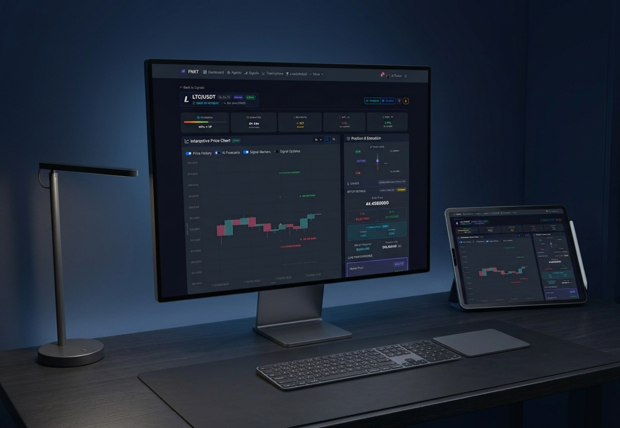 FNXT All Signals — AI-generated trading signals with full transparency