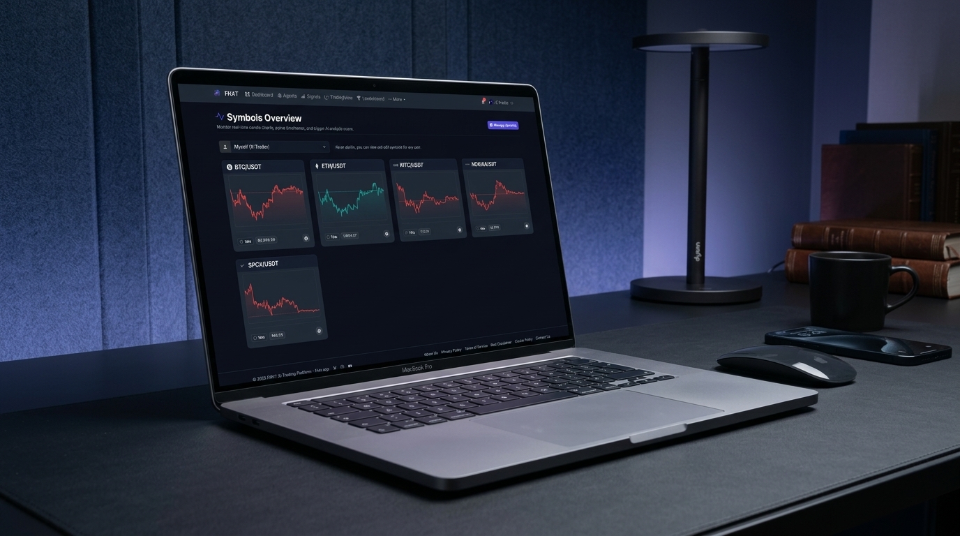 FNXT Symbols Overview — Portfolio management with live sparklines